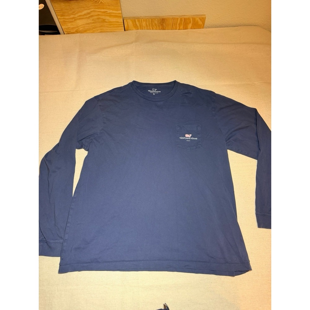 Vineyard Vines Long Sleeve Tee T-Shirt Size XL I Love Texas